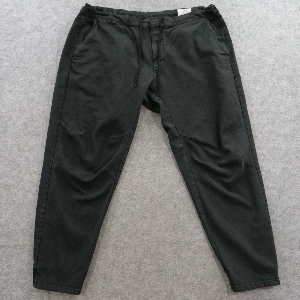 Rag & Bone Jogger Mens Pants 2XL XXL Black Elastic Drawstring Chino Elastic Wais